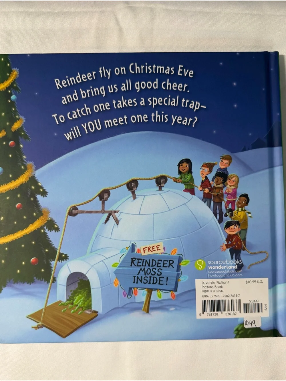 How to Catch a Reindeer by Alice Walstead & Andy Elkerton - NEW